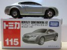 Silver Kids 1:61 Scale Tomy Diecast Bentley Continental GT Toy