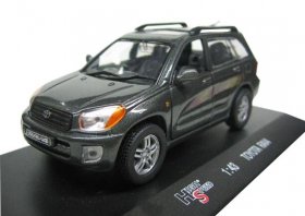 Black 1:43 Scale HighSpeed Diecast Toyota RAV4 Model