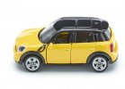 Yellow Kids SIKU 1454 Diecast Mini Cooper Countryman Toy