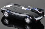 Black 1:43 Scale SOLIDO Diecast Jaguar D-Type Model