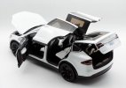1:18 Scale White / Gray Diecast Tesla X P100D Car Model