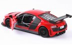 Kids Black / Red / White 1:32 Scale Diecast Audi R8 LMS Toy