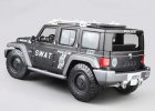 1:18 Scale Black Maisto SWAT Diecast Jeep Rescue Concept Model