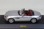 Silver 1:43 Scale IXO Diecast BMW Z8 Model