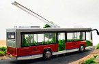 Red / Blue / Green 1:32 Scale Kids Diecast Trolley Bus Toy