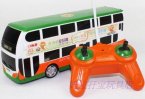 Kids Yellow / Green / Golden R/C Hong Kong Double Decker Bus Toy