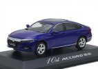 1:43 Scale Blue / Red Diecast 2018 Honda Accord Car Model