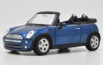 MaiSto 1:24 Blue / Orange/ Yellow Diecast Mini Cooper Model