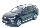 1:18 Black /Blue /Brown 2019 Diecast Hyundai Santafe SUV Model