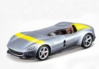 1:64 Scale Red / Silver Maisto Diecast Ferrari Monza SP1 Model