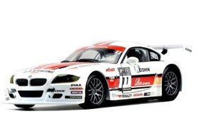 White-Red 1:24 Scale Motorama Diecast BMW Z4 Model