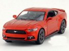 Kids 1:38 Orange / Red / Blue / Silver Diecast Ford Mustang GT