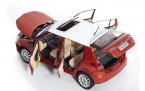 Blue / Red / Orange 1:18 Scale Diecast Skoda Fabia Model