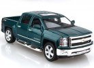 Green / Red / Black /Blue Diecast Chevrolet Silverado Pickup Toy