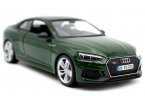 Red / Green 1:24 Scale Bburago Diecast Audi RS5 Coupe Model