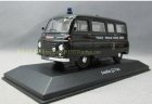 Black 1:43 Scale Atlas Die-Cast Austin J2 Van Model