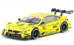 1:43 Scale NO.16 Deutsche Post Painting Diecast BMW M4 DTM Toy