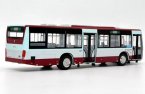 1:43 Scale Diecast Foton BJ6123C7C4D Beijing City Bus Model