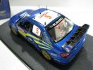 Blue 1:43 NO.5 IXO Diecast Subaru Impreza WRC 2005 Car Model