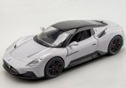 1:22 Scale Kids Blue / Green / Gray Diecast Maserati MC20 Toy