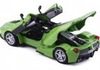 Kids 1:32 Blue / Red / Green / Yellow Diecast Ferrari LaFerrari