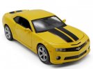 Yellow / Wine Red 1:24 Maisto Diecast Chevrolet Camaro Model