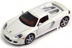 Kids 1:32 Red / White / Yellow Diecast Porsche Carrera GT Toy