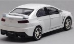 White /Red / Yellow 1:32 Kids Diecast Mitsubishi Evolution X Toy