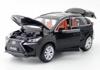 1:32 Scale Kids Blue / Black / White Diecast Lexus NX 200t Toy