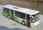 1:64 Scale White-Green NO.30 Diecast Sunwin City Bus Model