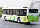 1:42 Scale White-Green Diecast Sunwin 6116HG City Bus Model