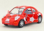1:32 Scale Yellow / Blue / Red Kids Diecast VW Beetle Toy