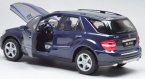 White 1:24 Scale Welly Diecast Mercedes-Benz ML 350 Model