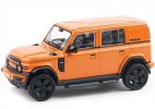 White / Orange 1:64 Scale Diecast 2025 Chery iCar V23 Model