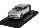 Silver 1:43 Scale NOREV Diecast PEUGEOT Exalt Model