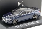 Deep Blue 1:43 NOREV Diecast 2021 DS 9 Performance Line Model