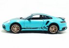 Blue / Pink 1:24 Scale Diecast Porsche 911 Turbo S Car Toy