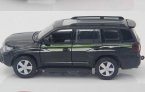 White / Black / Red 1:32 Scale Kids Diecast Toyota Land Cruiser