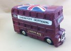 Red / Green / Yellow / Blue Saving Box London Double Decker Bus