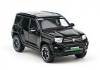 1:64 Scale Gray / Black / Silver Diecast Tank 700 SUV Model