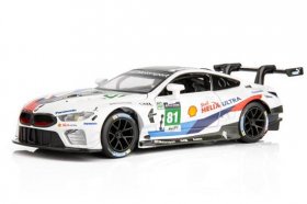 Kids 1:32 Scale NO.81 Diecast BMW M8 GTE Racing Car Toy