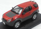 Red-Black 1:43 Scale NOREV Diecast 1997 Isuzu Vehicross Model