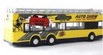 1:32 Scale Red Cabrio Style Double Decker Tour Bus Toy