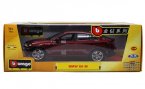 Wine Red / Black 1:18 Scale Bburago Diecast BMW X6 M Model