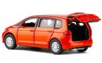 Kids Orange / White / Blue Diecast VW All New Touran L MPV Toy