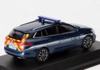 Blue NOREV 1:43 Police Diecast Renault Megane Estate Model
