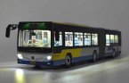 1:43 Scale Diecast Foton AUV BJ6160C6CCD Articulated Bus Model