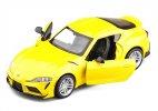 Blue / White / Yellow Kids 1:31 Diecast Toyota GR Supra Toy
