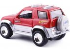 1:24 Scale Kids Red / Yellow Diecast Toyota RAV4 Toy