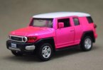 Golden / Pink 1:43 Scale Kids Diecast Toyota FJ Cruiser Toy